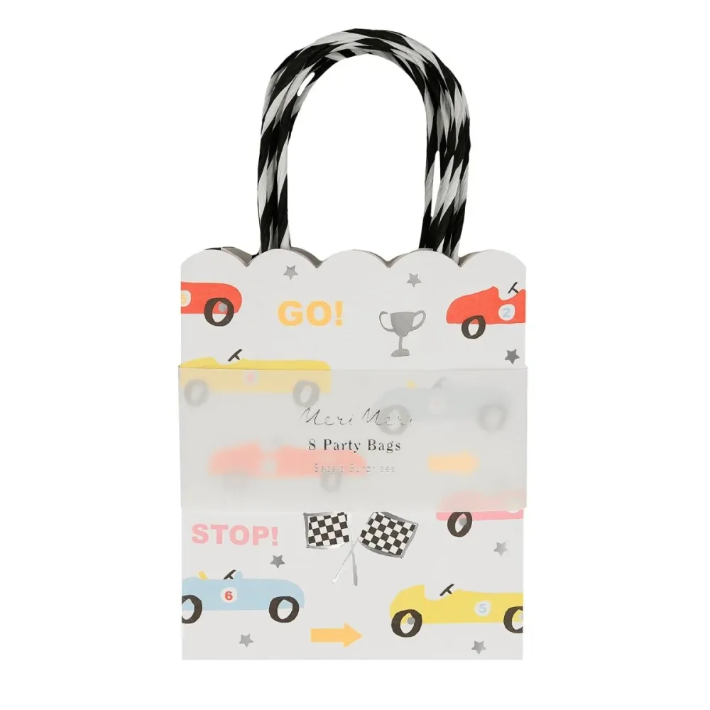 Sacs à surprise de Voiture de Course, 8 unités MERI MERI