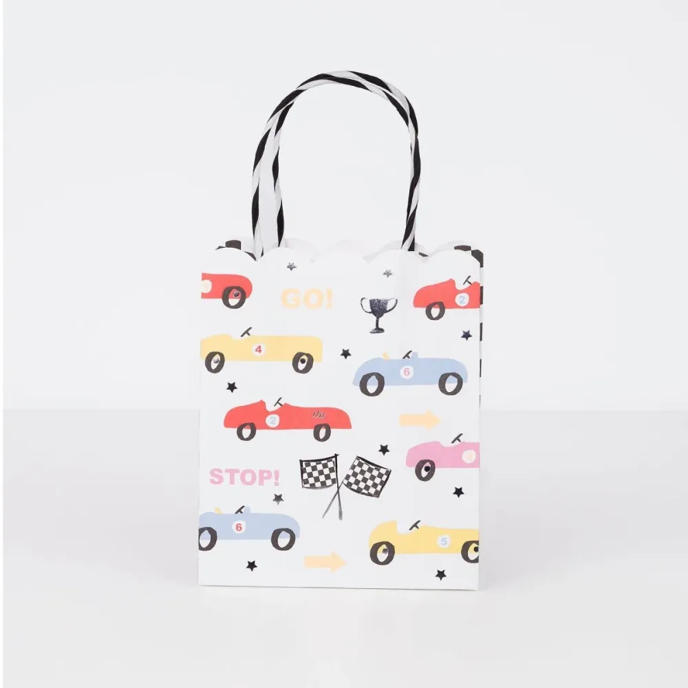 Sacs à surprise de Voiture de Course, 8 unités MERI MERI