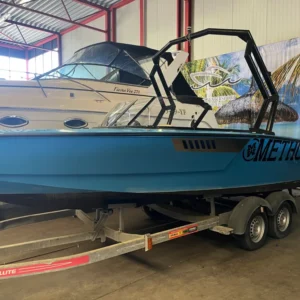 Method Wake Ski 6.2 wakeboard- waterski boat avec 440HP BLUE 2020