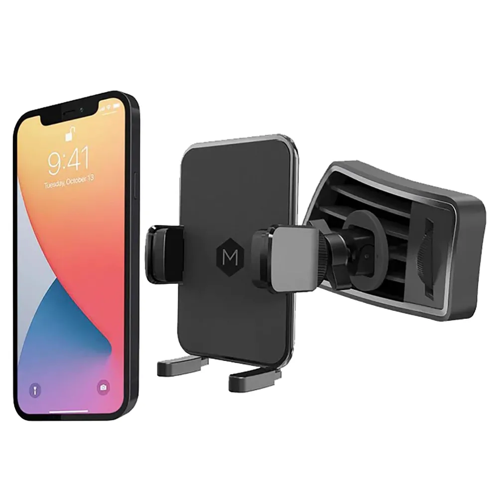 MightyMount - Support de Téléphone pour Grille d'ération de Voiture, Noir Mighty Mount