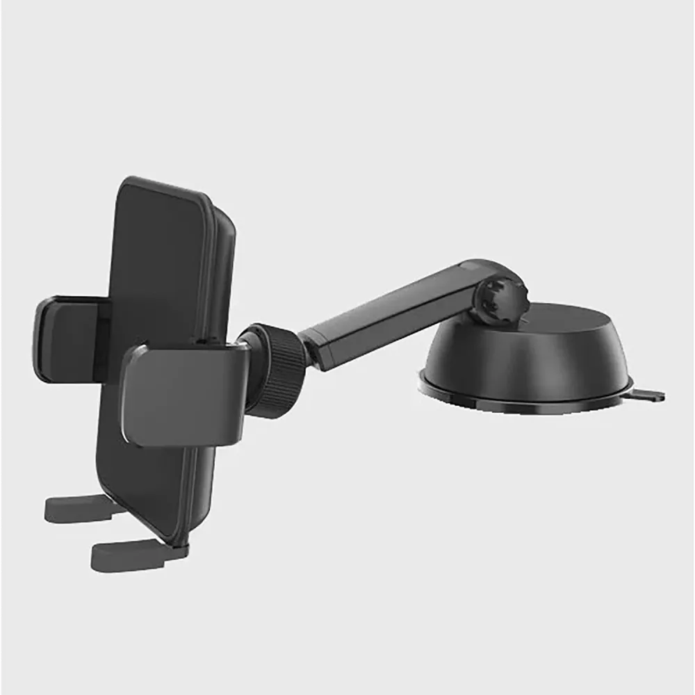 MightyMount - Support de Téléphone pour Tableau de Bord ou Parre-brise de Voiture, Noir Mighty Mount