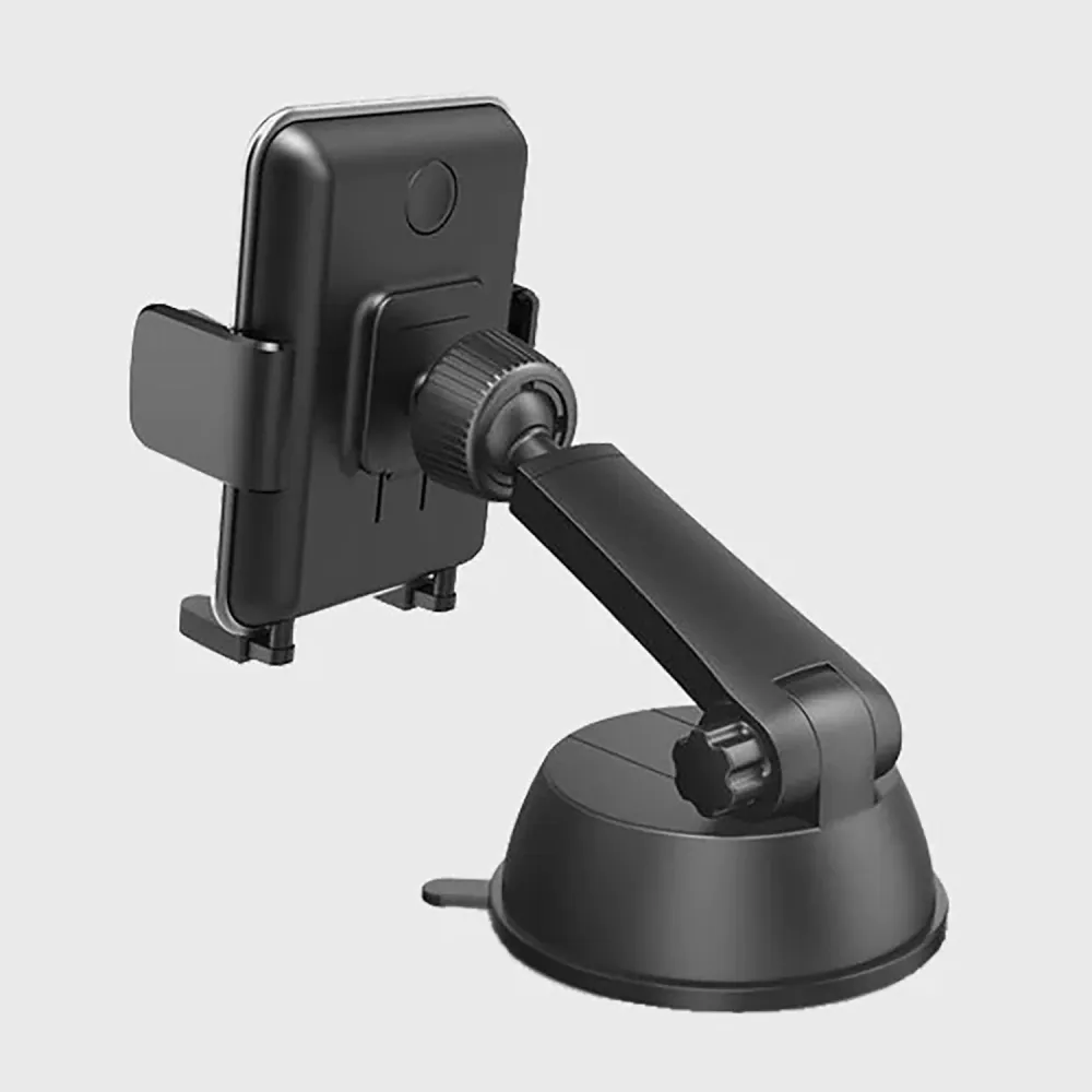 MightyMount - Support de Téléphone pour Tableau de Bord ou Parre-brise de Voiture, Noir Mighty Mount