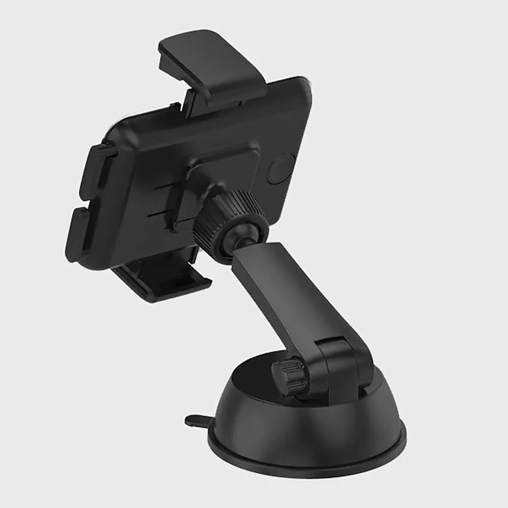 MightyMount - Support de Téléphone pour Tableau de Bord ou Parre-brise de Voiture, Noir Mighty Mount