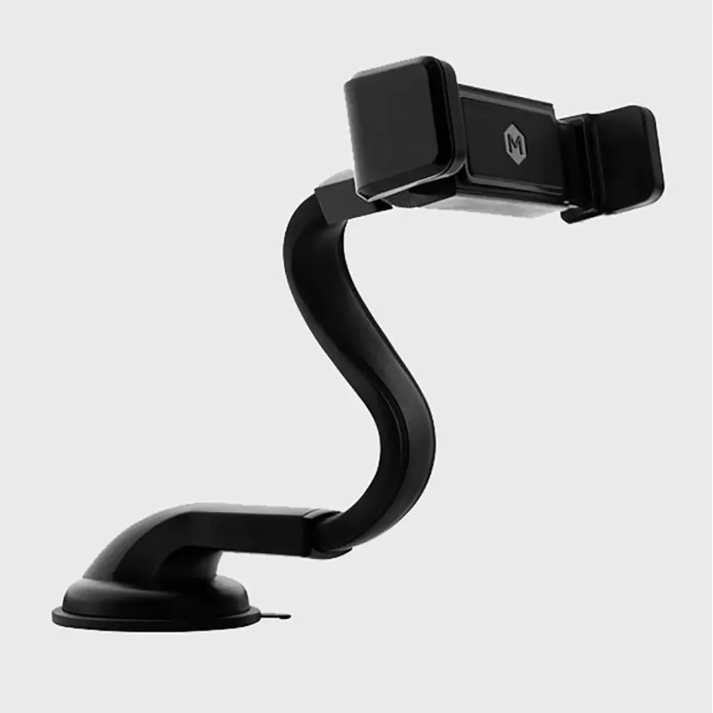 MightyMount - Support de Téléphone pour Tableau de Bord ou Parre-Brise de Voiture, Noir Mighty Mount