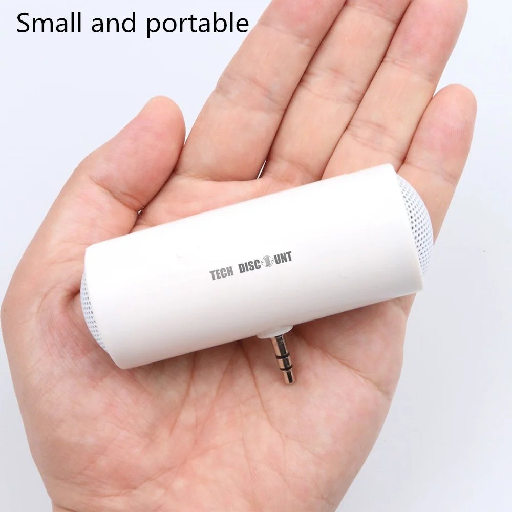 TD® mini haut parleur jack prise enceinte baffle pc voiture ordinateur filaire portable puissante pas cher enfants pour té...