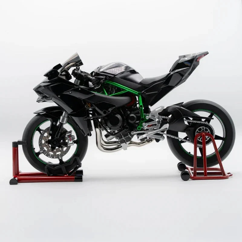 Miniature moto Ninja H2R 1:6 - Son, fumée & lumière