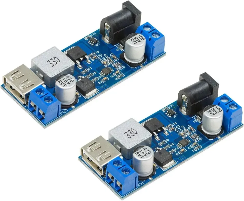 Module Buck USB Solaire de Batterie de Voiture 9V 12V 24V à 5V 6A