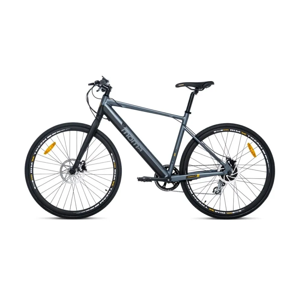 Vélo Électrique De Route 28 Pro - Gris MOMA BIKES