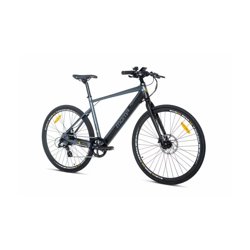 Vélo Électrique De Route 28 Pro - Gris MOMA BIKES