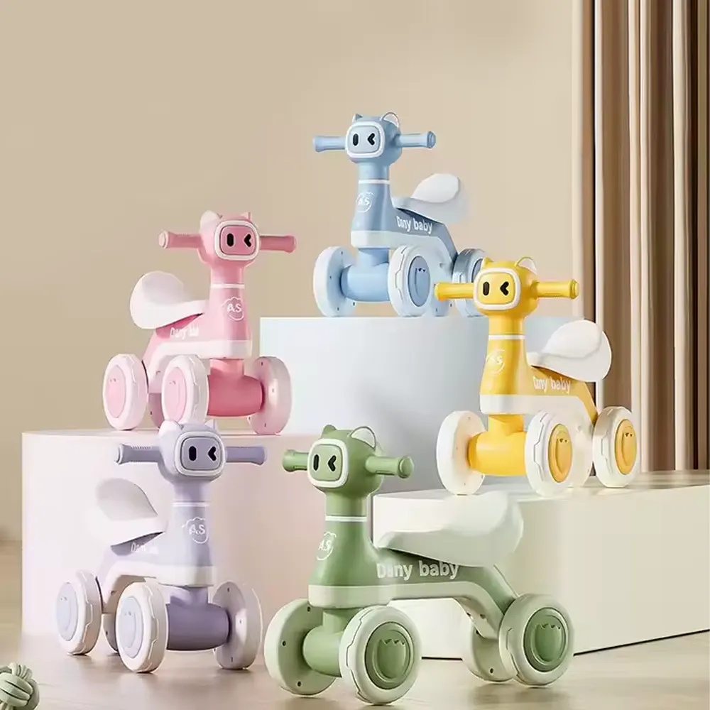 Porteur Voiture pour Bébé avec 4 Roues – 3A+ Violet Monago