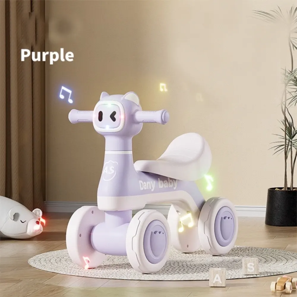 Porteur Voiture pour Bébé avec 4 Roues – 3A+ Violet Monago