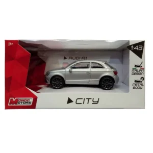 Mondo Motors Audi A1 Mini Voiture De Collection City 3A+ - Gris