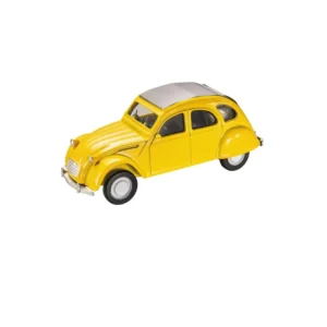 Mondo Motors Citroen 2CV Mini Voiture De Collection Vintage - Jaune