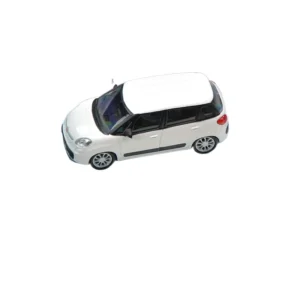 Mondo Motors Fiat 500 L Mini Voiture De Collection European - Blanc - 3A+