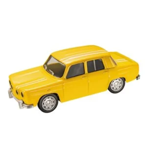Mondo Motors Renaut 8 Gordini Mini Voiture De Collection Vintage - Jaune - 3A+