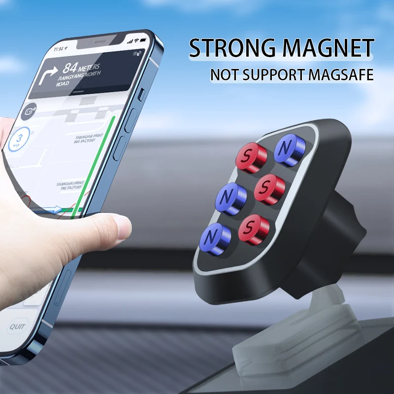 Montant de téléphone magnétique de voiture Support d'air à 360 ° Réglable pour le modèle 3/Y
