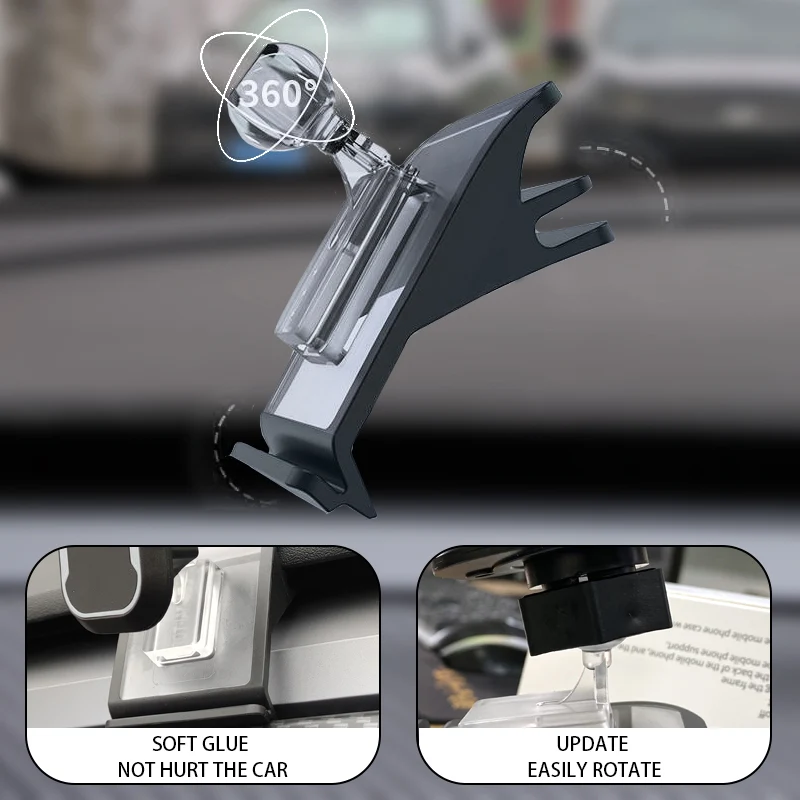 Montant de téléphone magnétique de voiture Support d'air à 360 ° Réglable pour le modèle 3/Y