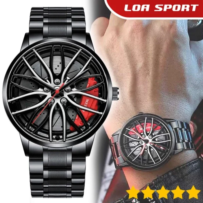 Montre design pneu de voiture pour homme (Chad)