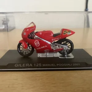 Moto Course Gilera 125 Manuel Poggiali 2001