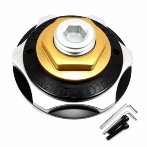 MOTO MO977 (BLK/SLV/BLK/GLD/SLV) CAP Moto Metal
