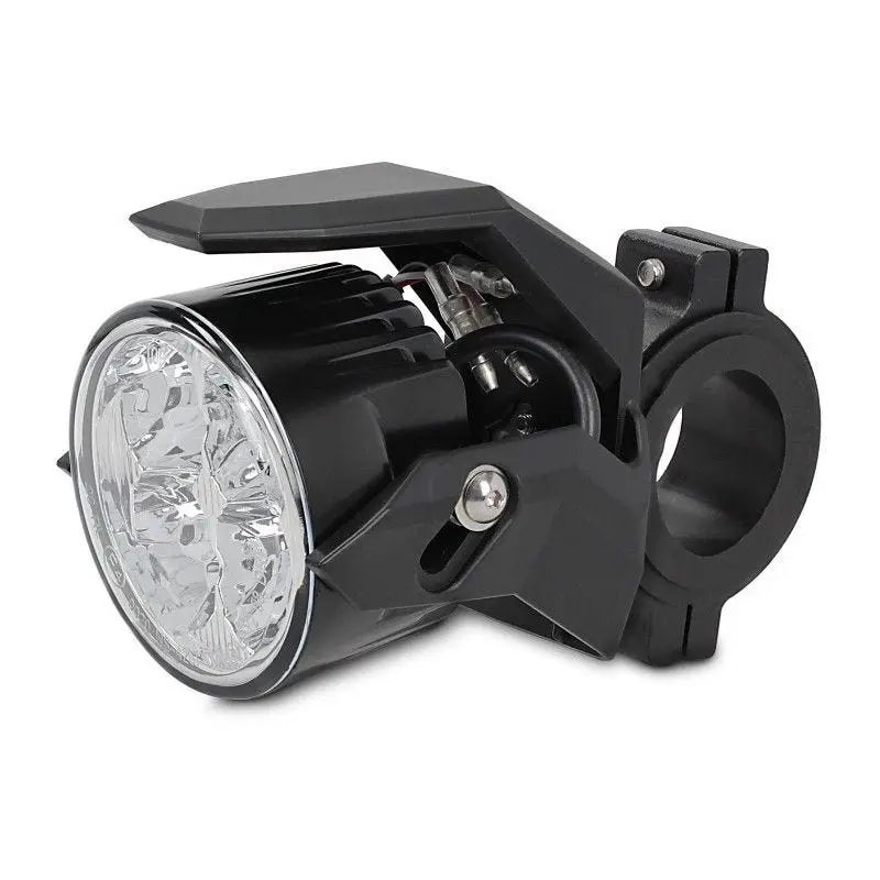 Moto Phares LED S2 - Inclut câble de connexion, Autorisation E, Tension 12V/24V