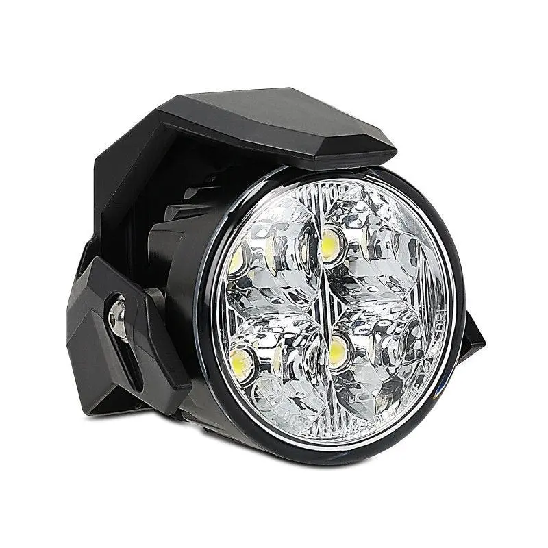 Moto Phares LED S2 - Inclut câble de connexion, Autorisation E, Tension 12V/24V