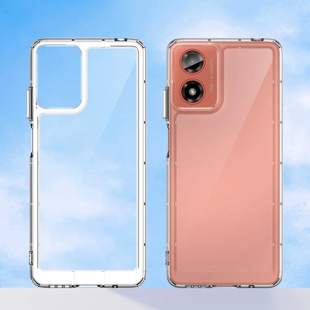Motorola Moto G04 / Motorola Moto G24 smart acrylic coque - Transparent