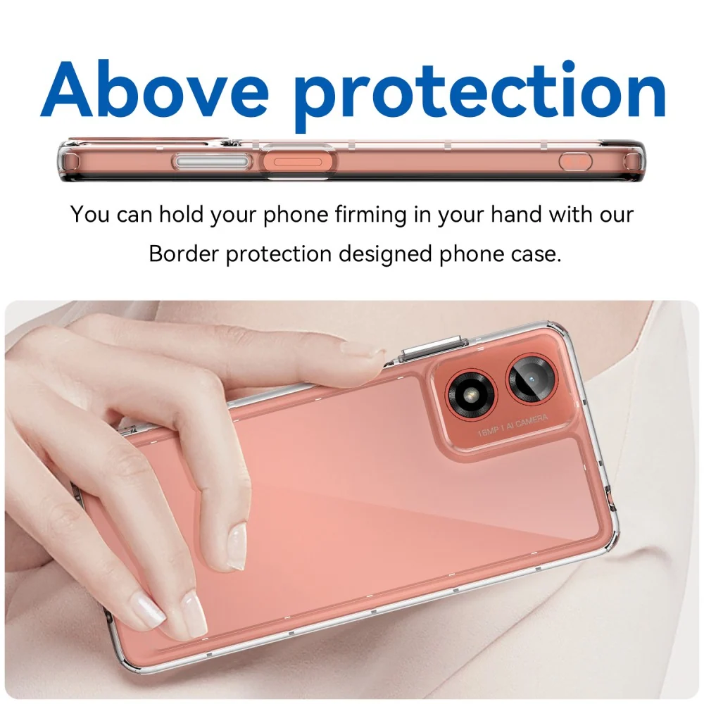 Motorola Moto G04 / Motorola Moto G24 smart acrylic coque - Transparent