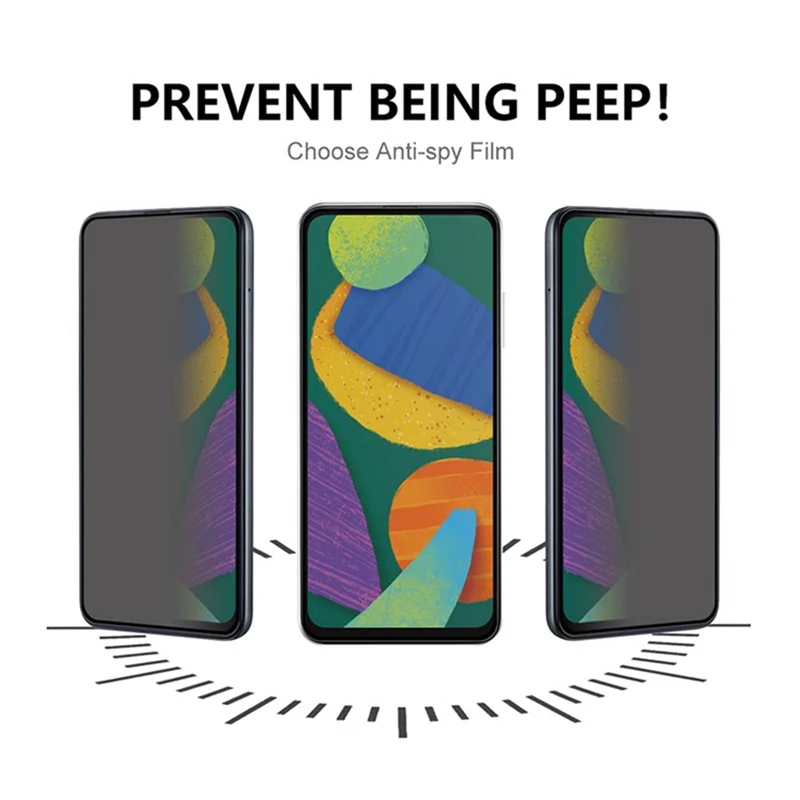 Motorola Moto G Stylus 5G (2024) Protecteur d'écran de confidentialité en verre trempé avec film anti-regards, couverture...