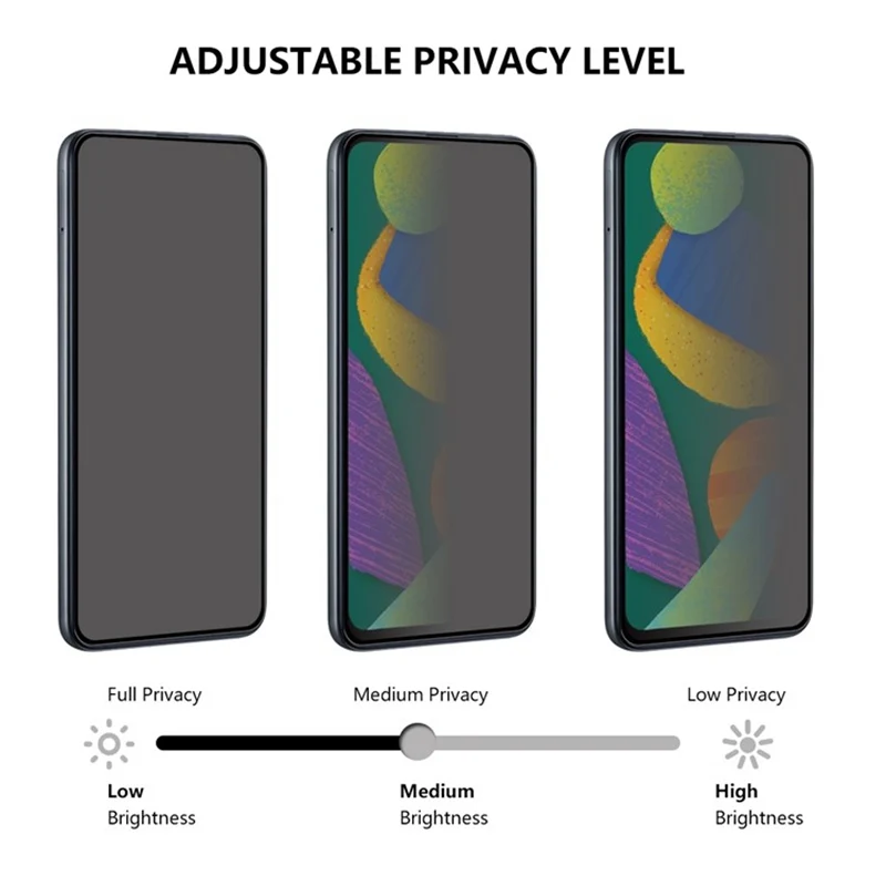 Motorola Moto G Stylus 5G (2024) Protecteur d'écran de confidentialité en verre trempé avec film anti-regards, couverture...