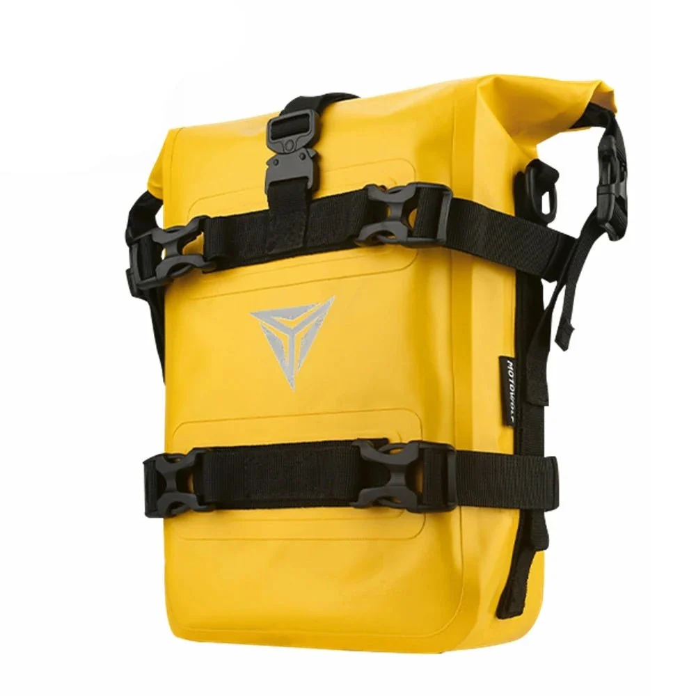 Sacoche de rangement pour cadre de moto ou porte-bagage arrière de vélo 5-8L "MotoWolf - Y-MC0057"