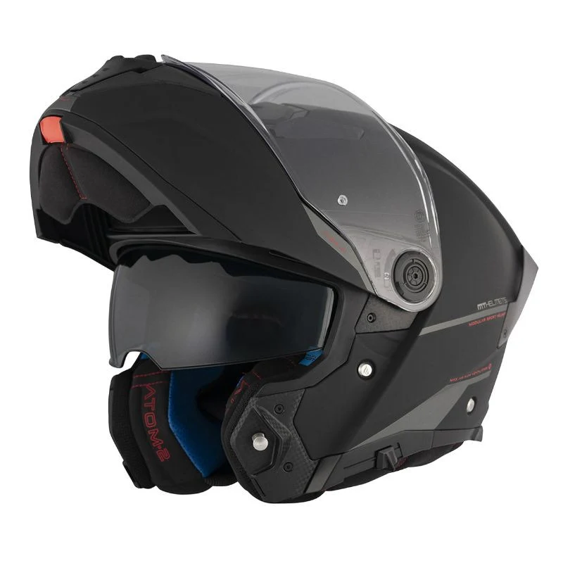 Casque moto modulable - Atom noir MT HELMETS