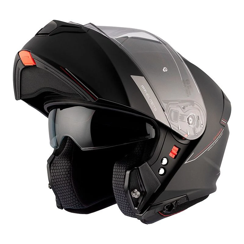 Casque moto modulable - Genesis noir MT HELMETS