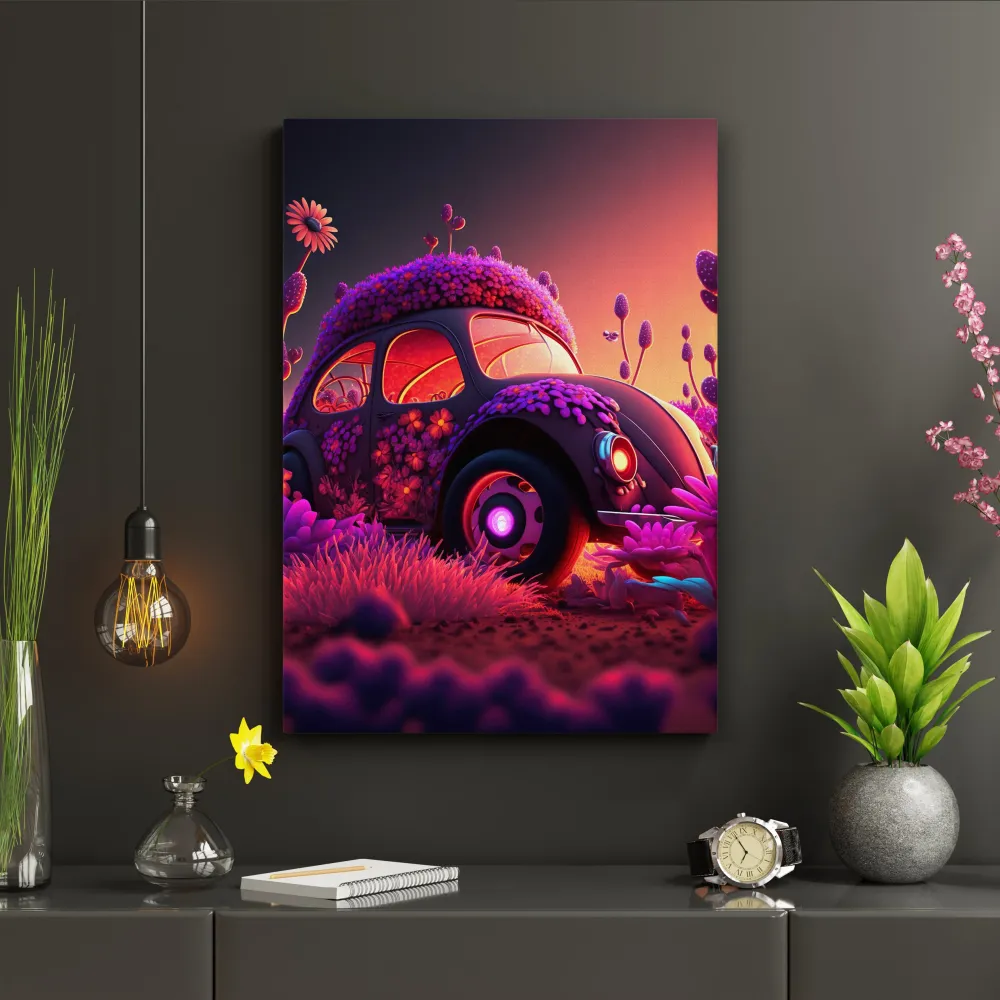 Tableau Coccinelle Voiture MusaArtGallery