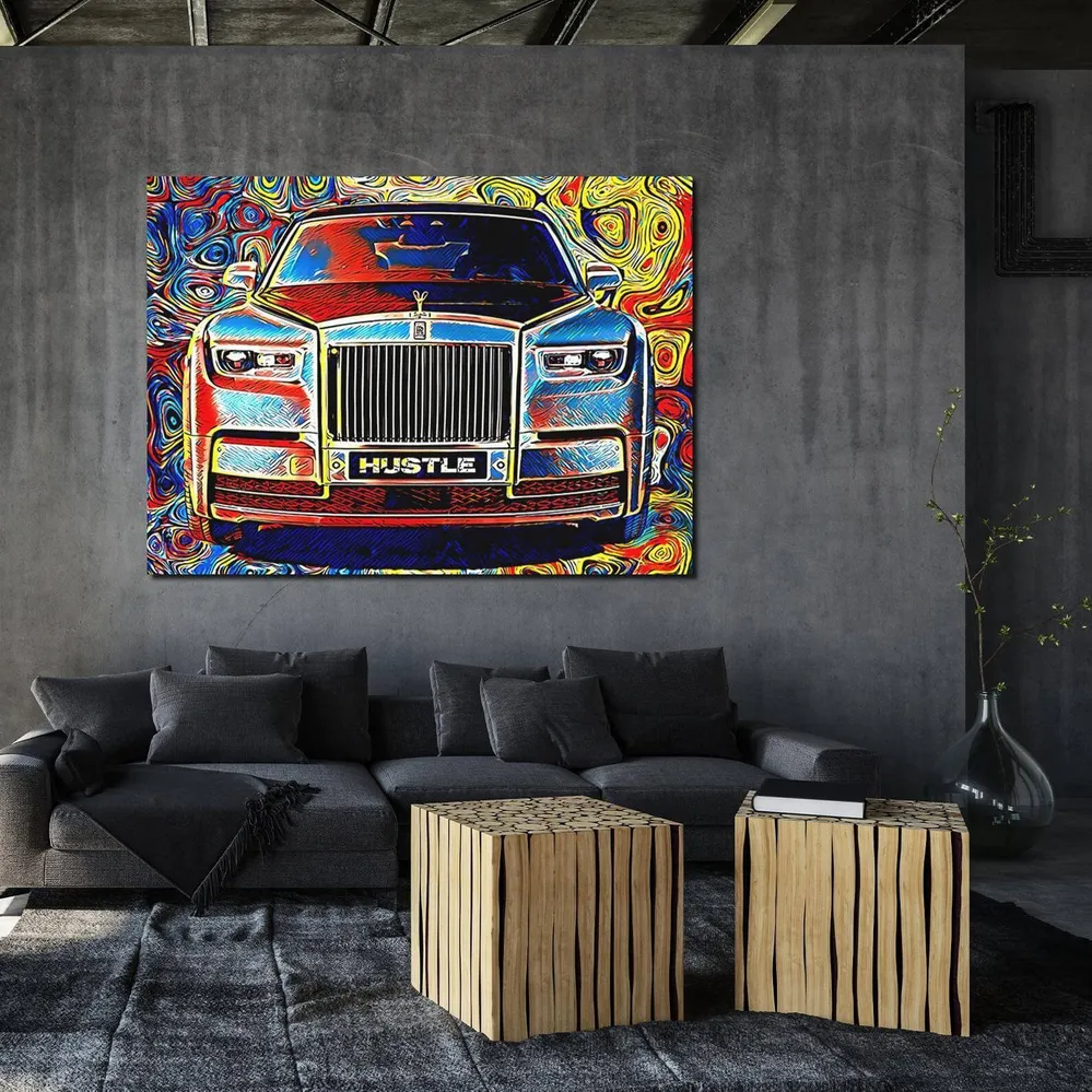 Tableau Pop Art Voiture MusaArtGallery