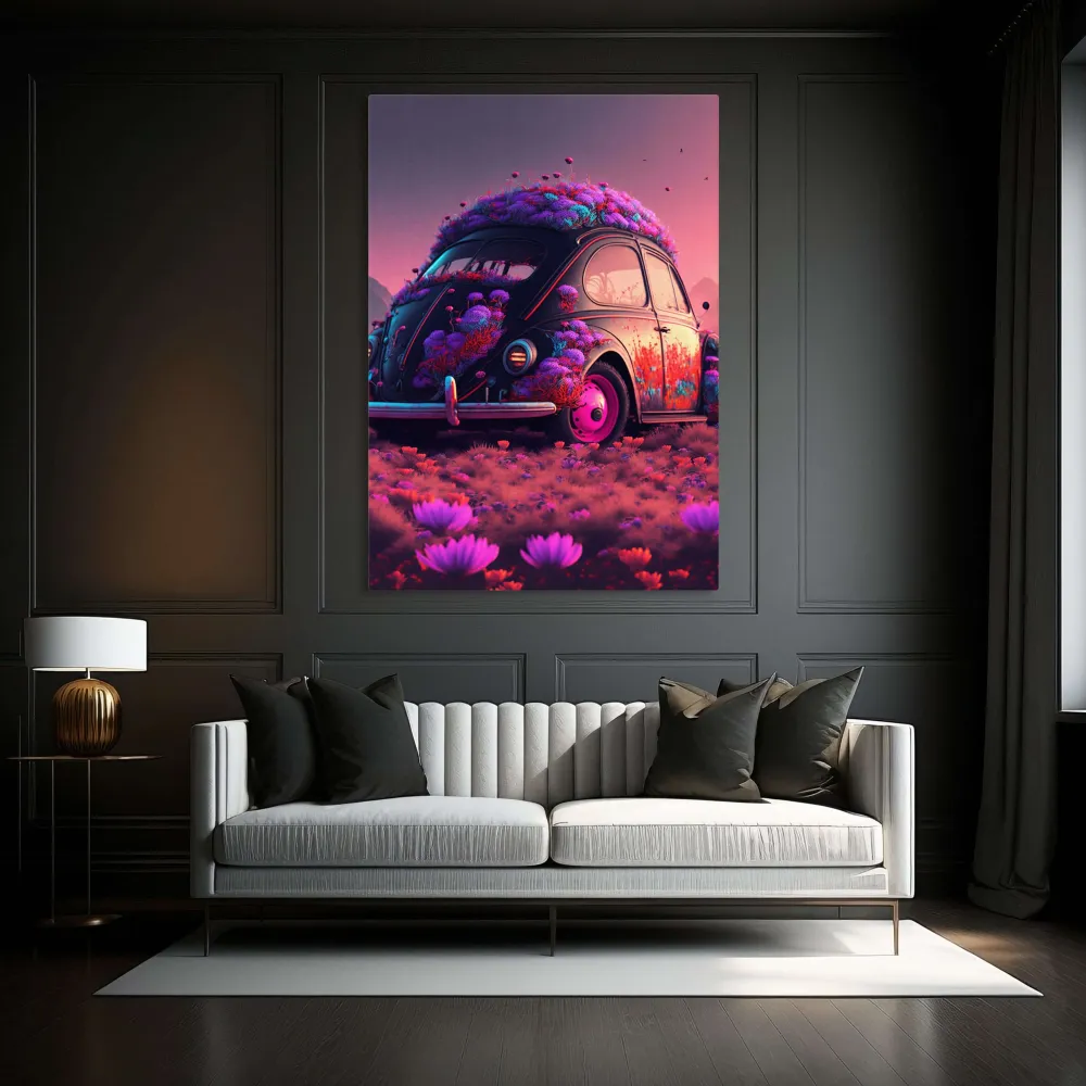 Tableau Voiture Coccinelle MusaArtGallery