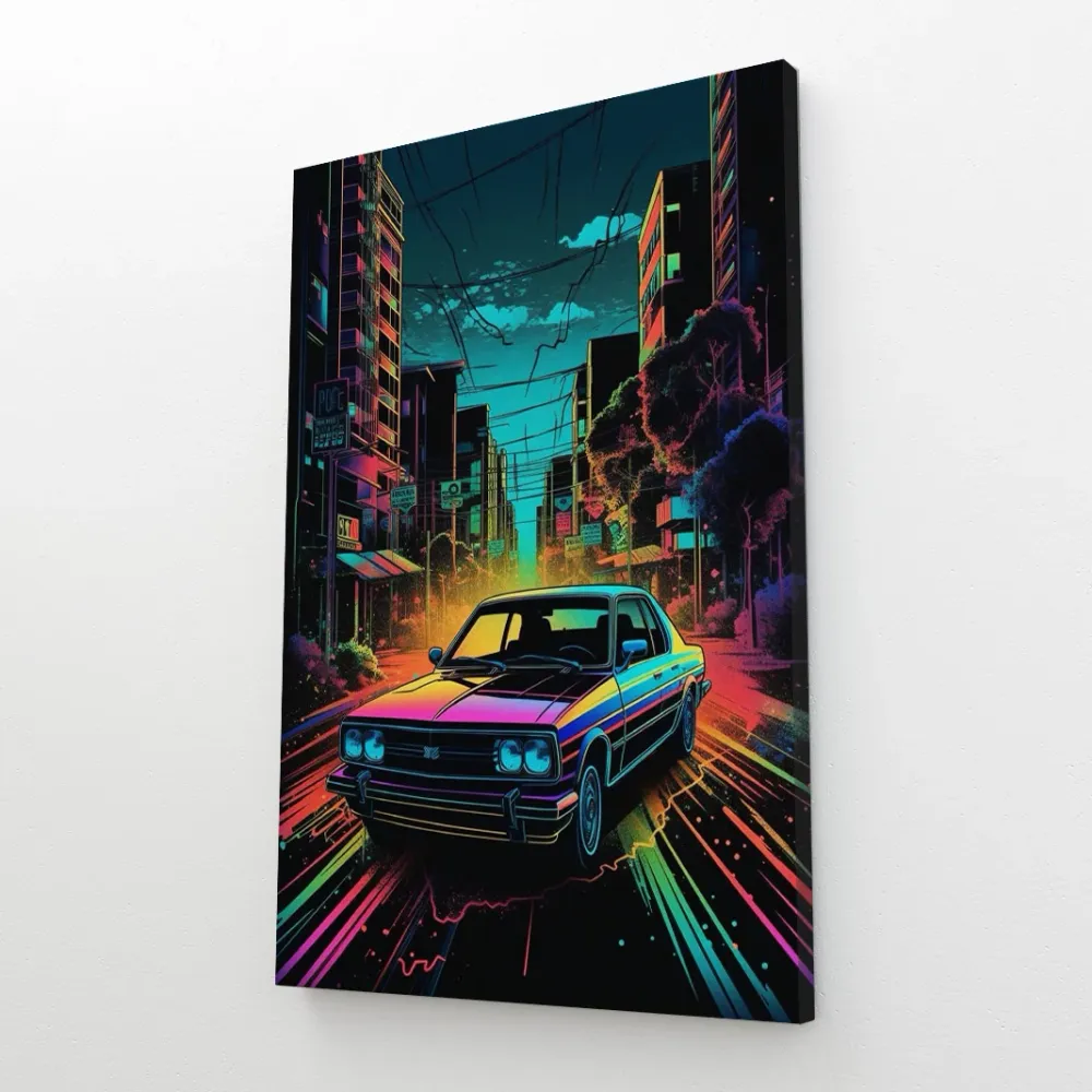 Tableau Voiture Pop Art MusaArtGallery