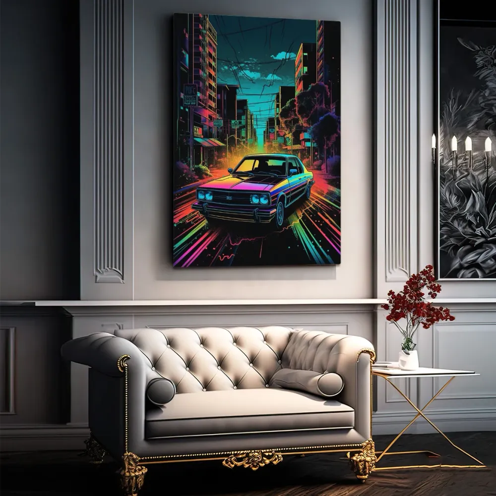 Tableau Voiture Pop Art MusaArtGallery