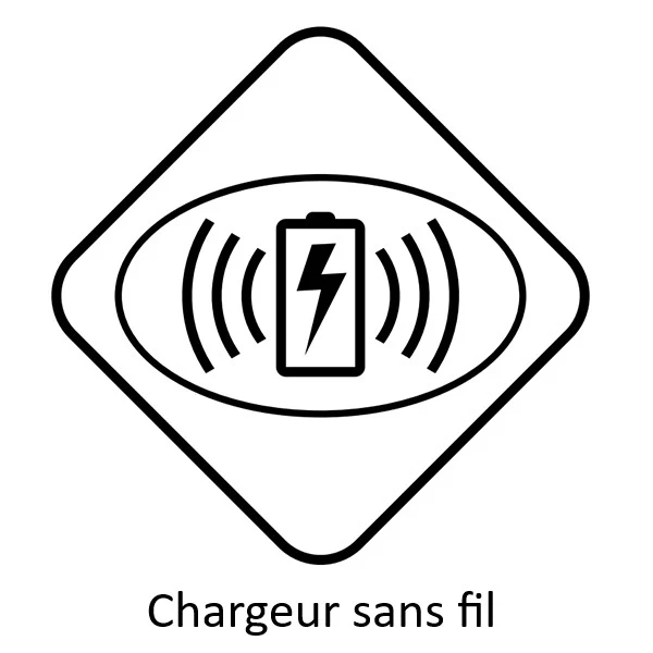 Support de téléphone moto à induction - Myra