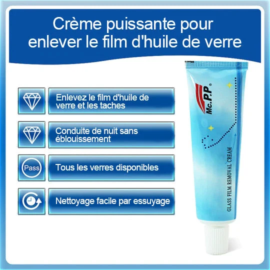 Nettoyant de film d'huile de verre de voiture