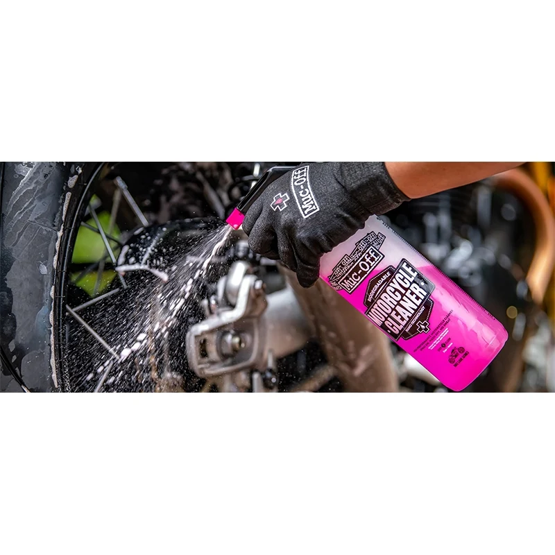 Nettoyant MUC-OFF pour moto, flacon avec diffuseur (1L)