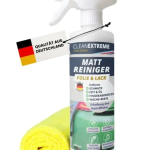 Nettoyant pour tapis de voiture, film et peinture 500 ml + chiffon multi-usages