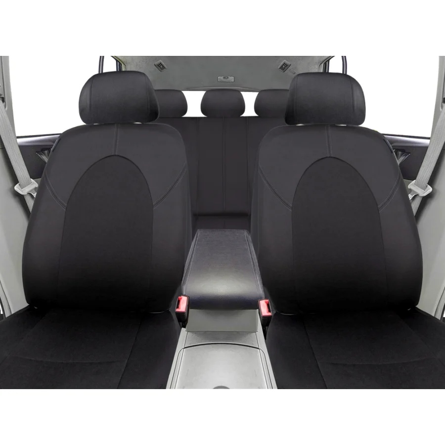 Jeu complet de housses universelles voiture NORAUTO Callisto noir avec certificat KBA