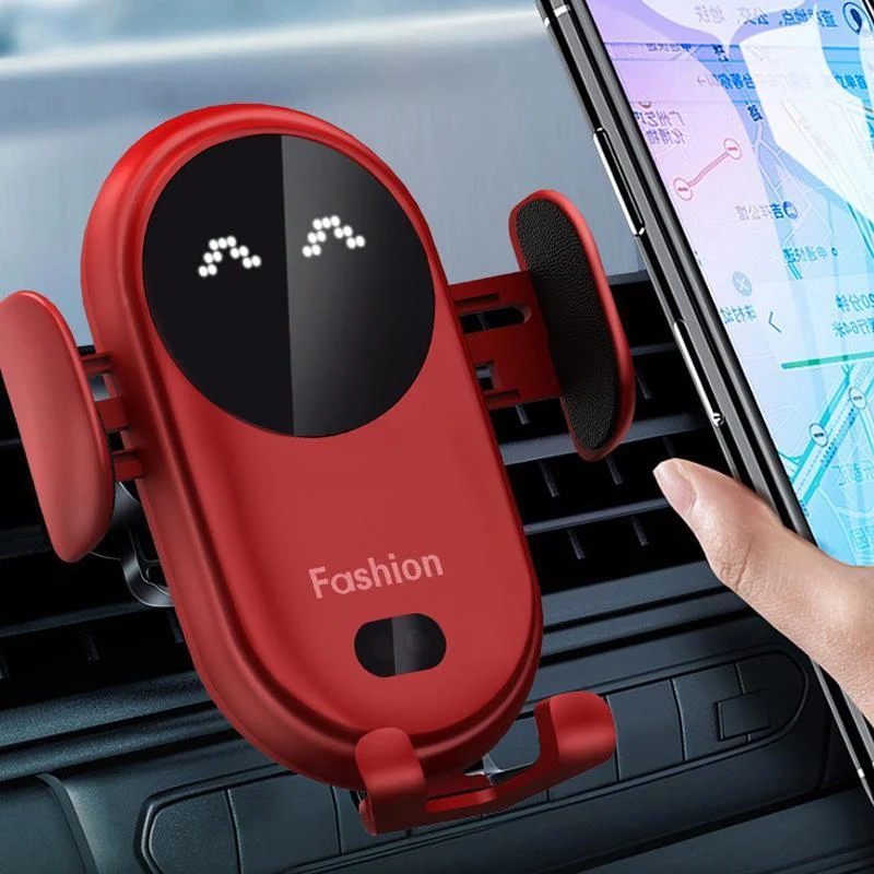 Chargeur de Voiture sans Fil Intelligent Noiravec noucadeaux