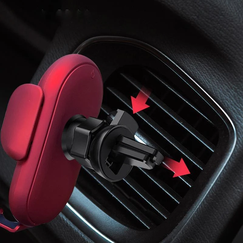 Chargeur de Voiture sans Fil Intelligent Noiravec noucadeaux