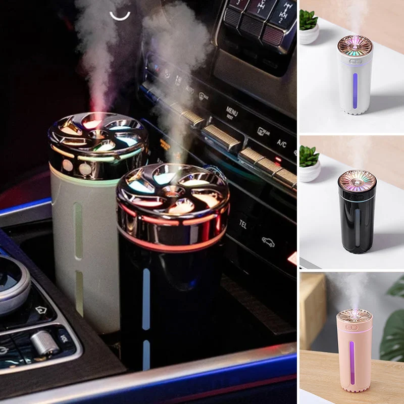 Humidificateur pour Voiture avec Lumière Colorée noucadeaux