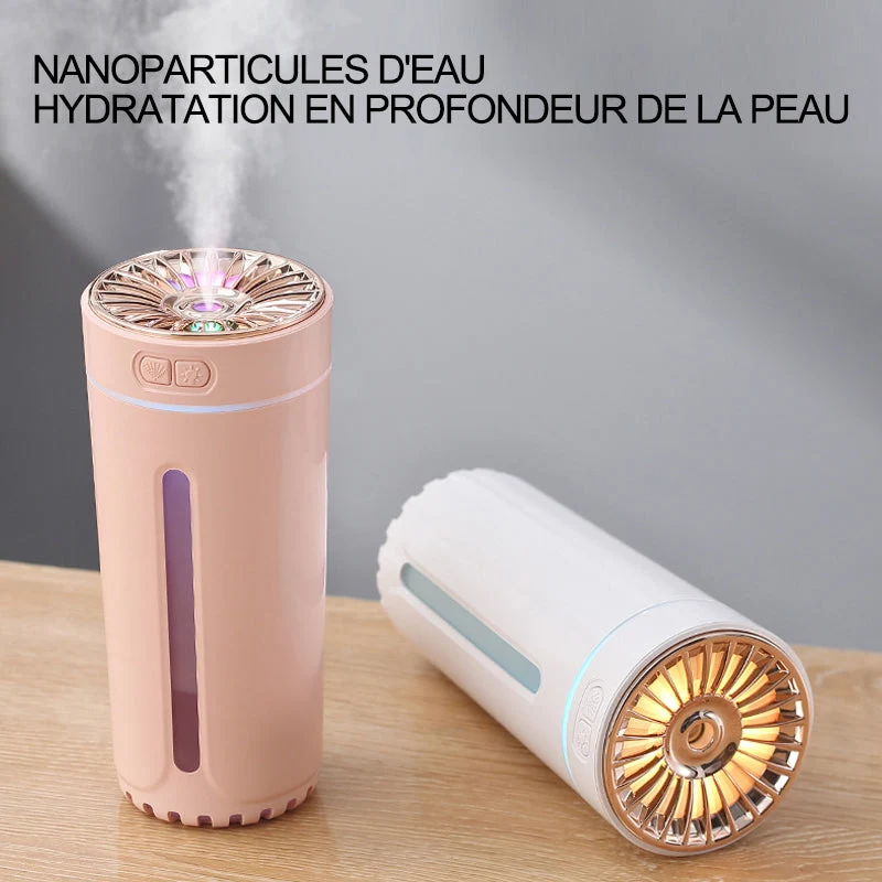Humidificateur pour Voiture avec Lumière Colorée noucadeaux