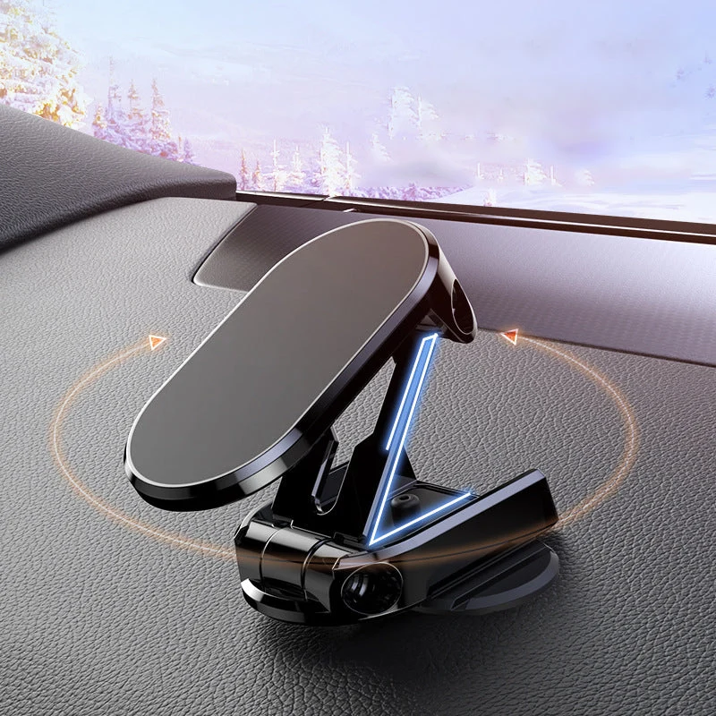 Support de téléphone de voiture pliant en métal noucadeaux