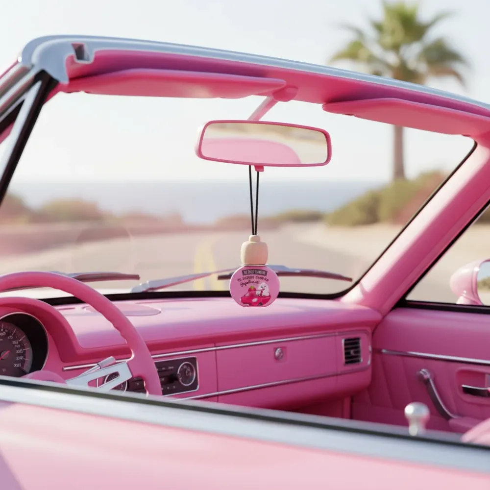 Désodorisant voiture - Fraise et Crème Ohana Senteurs Magiques