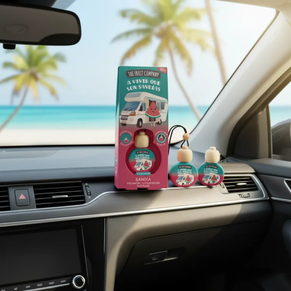 Parfum voiture - Pastèque Ohana Senteurs Magiques